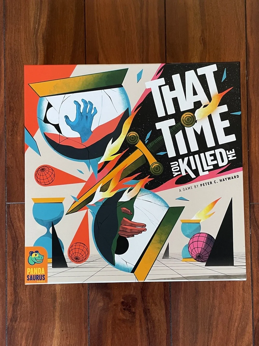 THAT TIME YOU KILLED ME BOARD GAME HTF AMAZING CONDITION  PANDASAURUS GAMES
